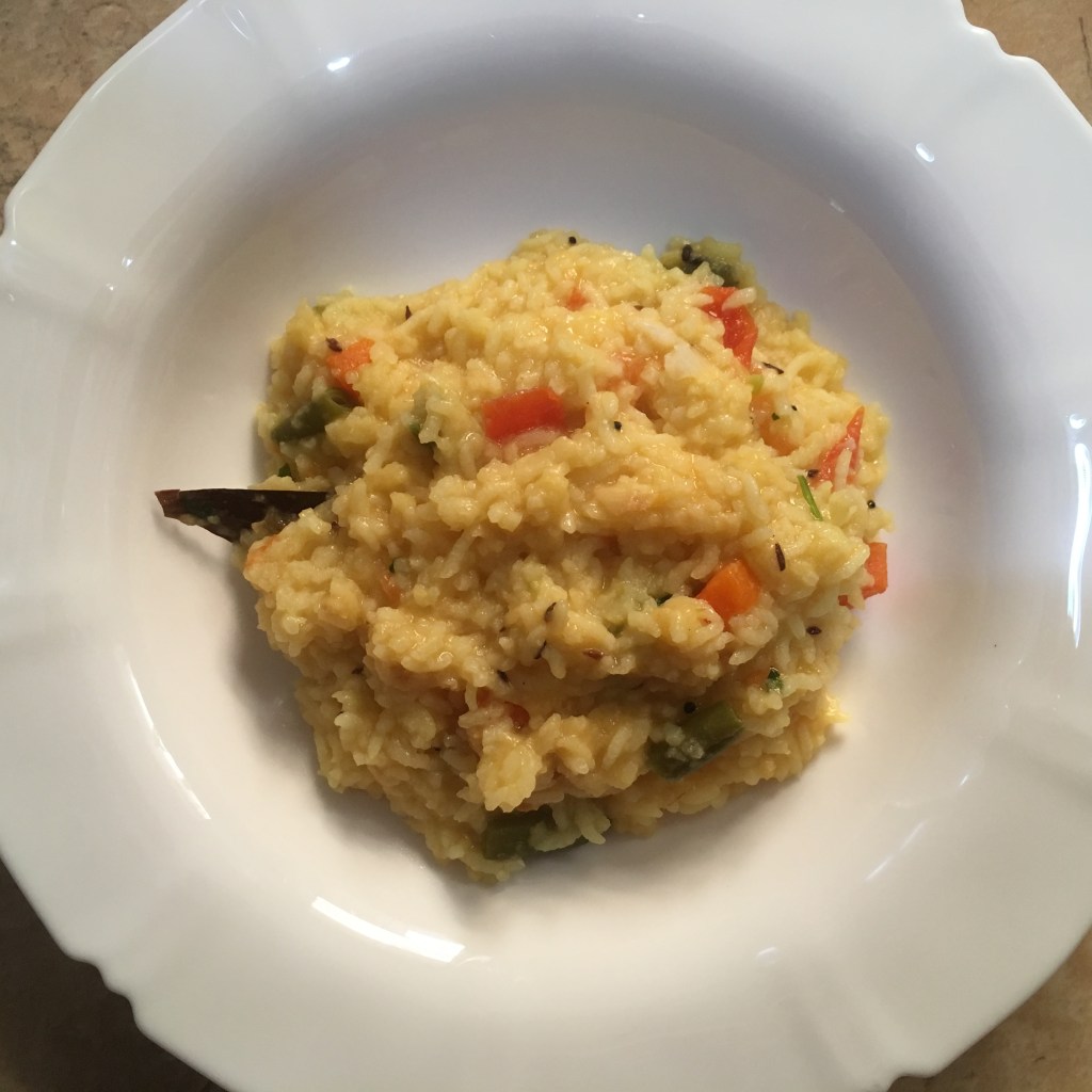 Kitchadi / Rice with Lentils and&nbsp;Vegetables