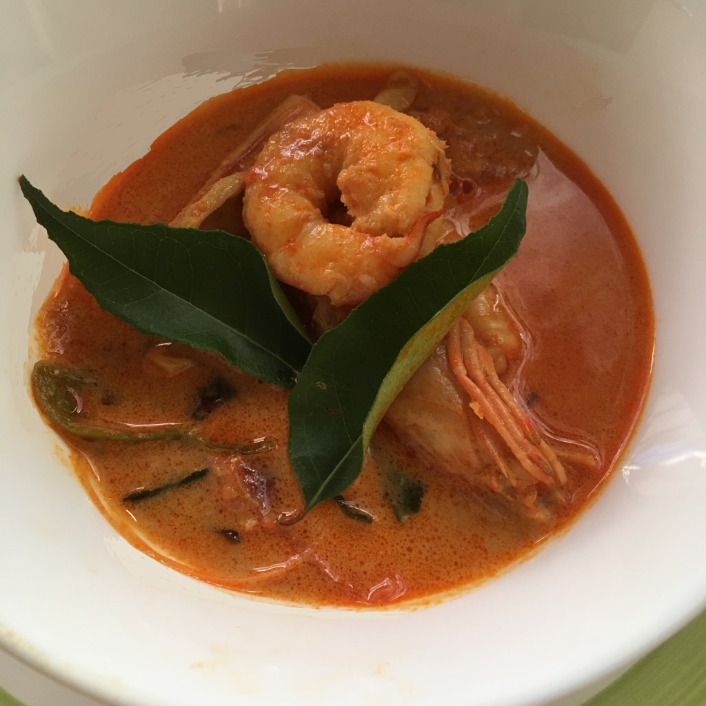 Prawns in Creamy Tomato and Coconut&nbsp;Sauce