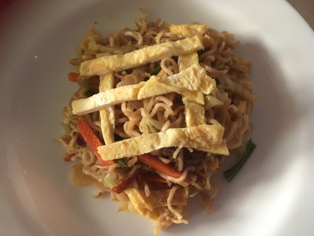 Maggi Noodles loaded with veggies and&nbsp;Egg